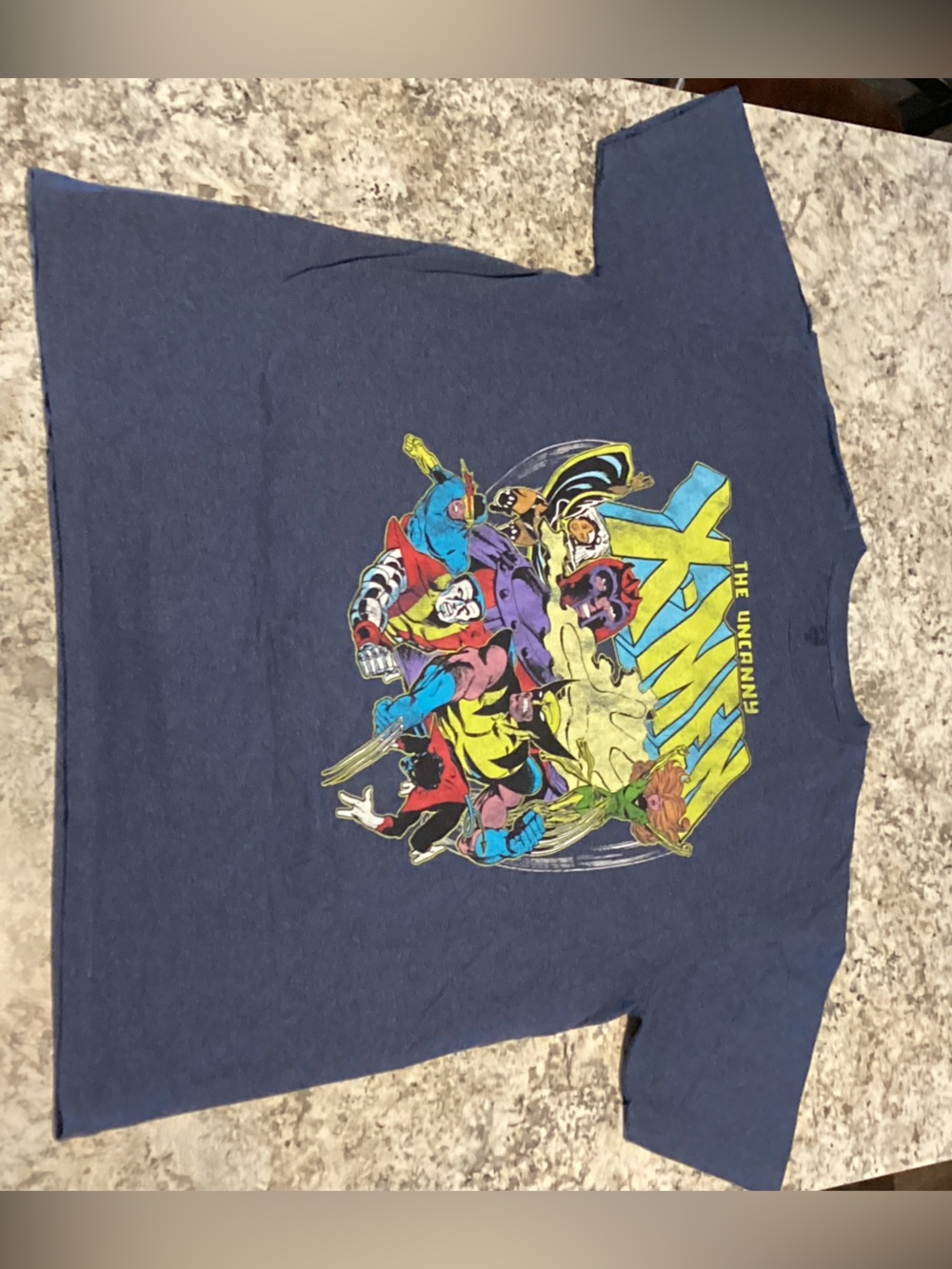 The Uncanny X-Men Graphic Tee - Navy Blue